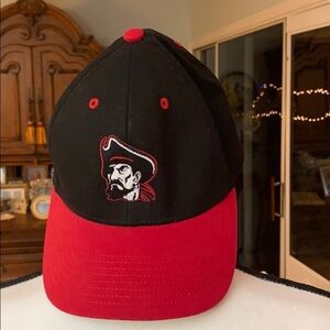 New Boys Red and Black Pirate Baseball Hat
